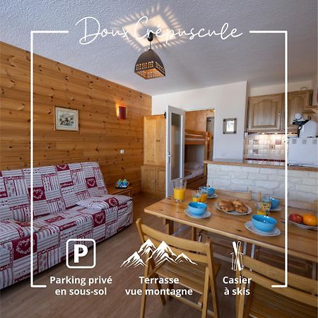 Doux Crepuscule - Au Bord Des Pistes - Parking Lejlighed Enchastrayes Eksteriør billede